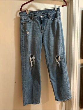 Old Navy Women's Midrise Boyfriend Jeans - Size 6
